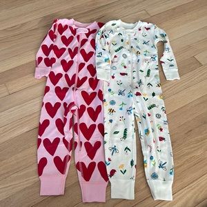 2 Hanna Andersson Sleepers 3T